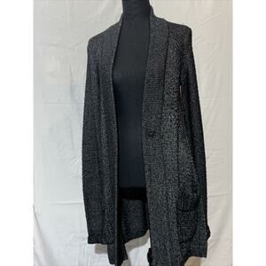 isda and co NWT Black Sweater Cardigan Women’s Size Medium Winter 11
